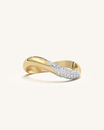 Crescent Dome Ring