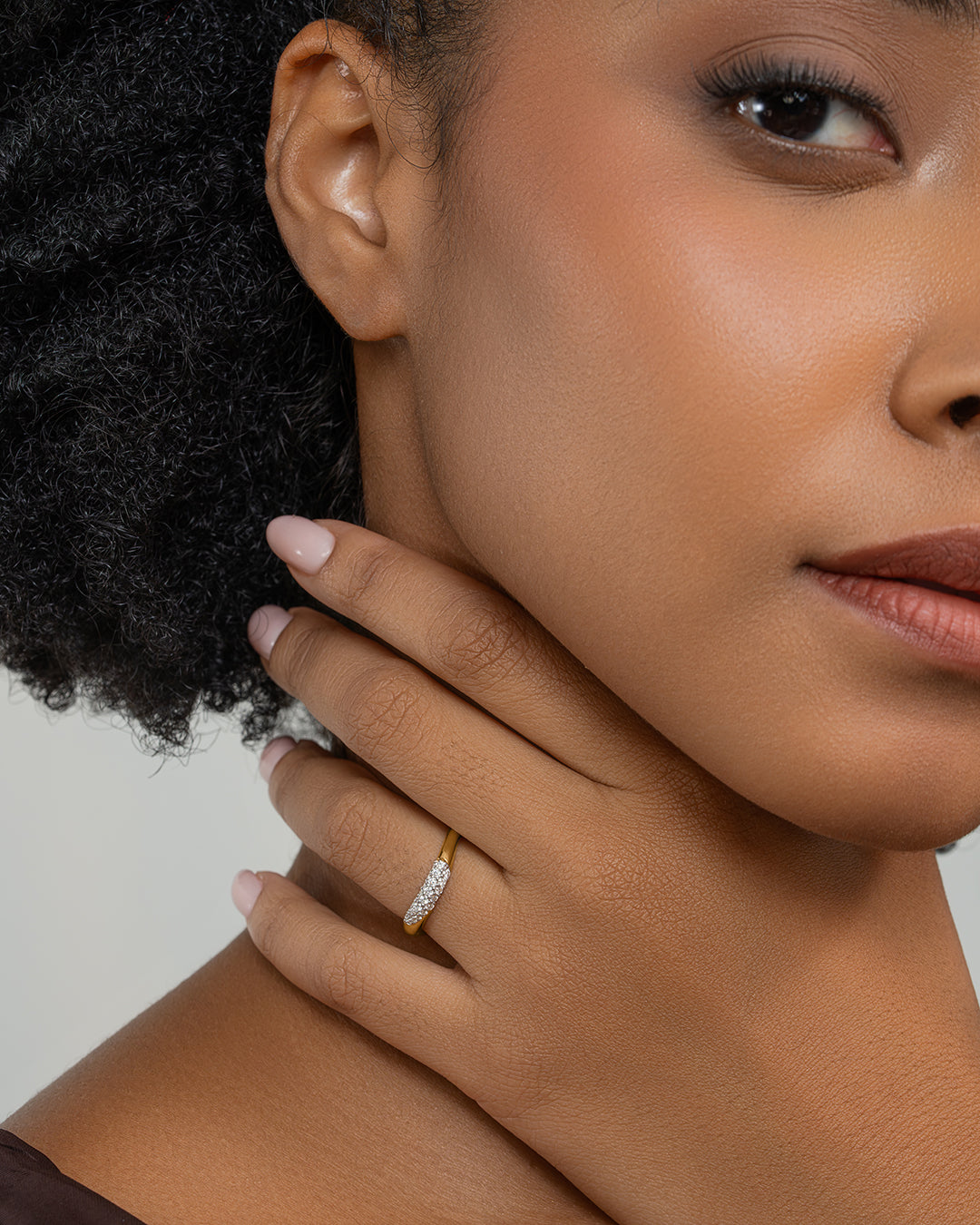 Crescent Dome Ring