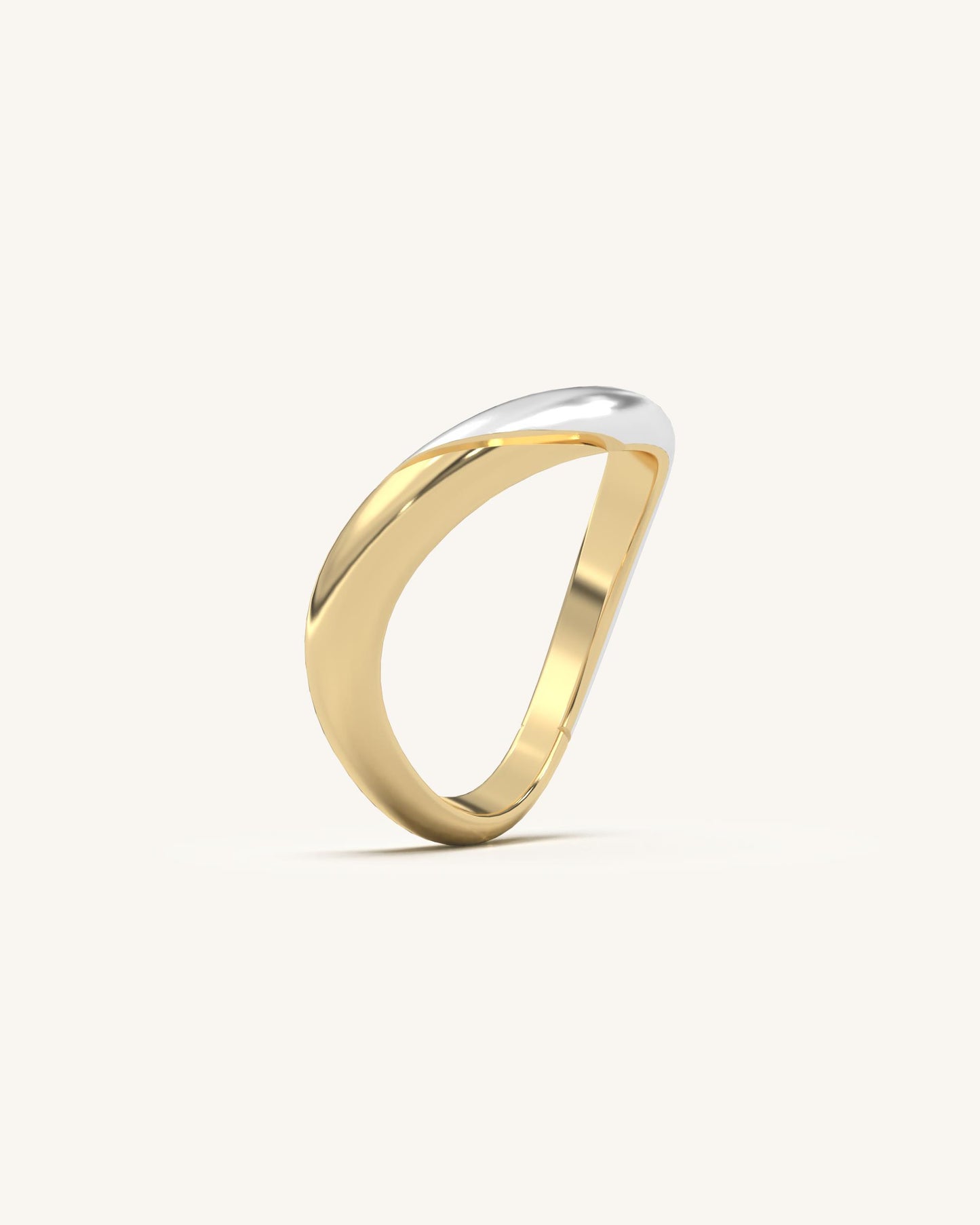 Matte Gold Ring