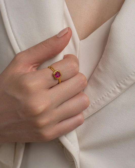 Ruby Classic Ring