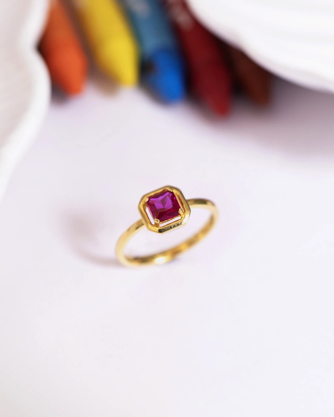 Ruby Classic Ring