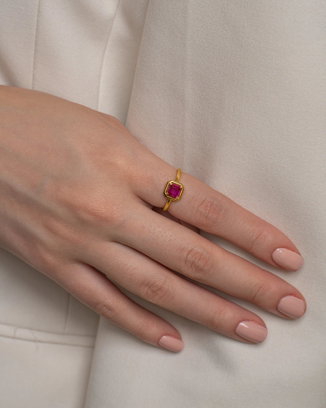 Ruby Classic Ring