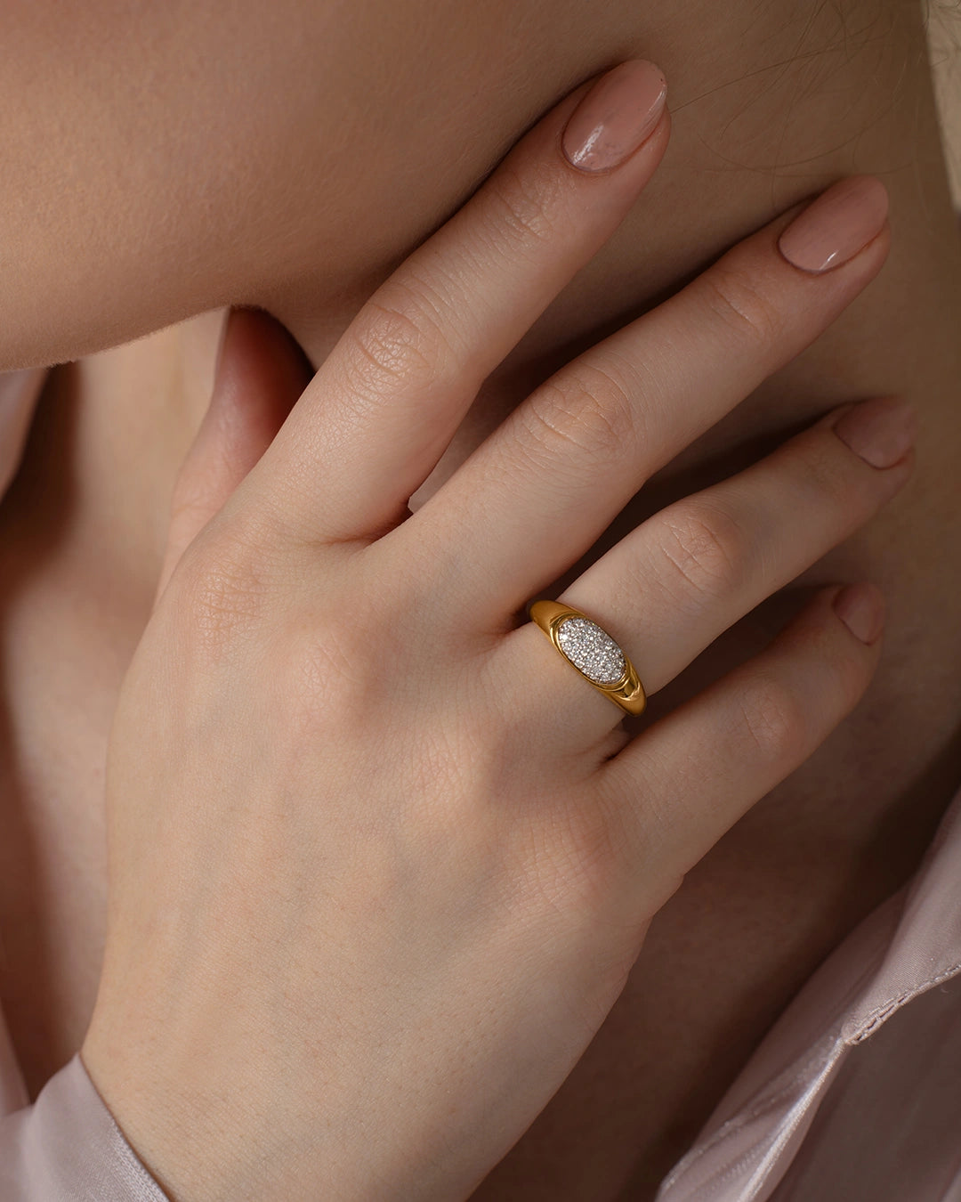 Oval Dome Ring