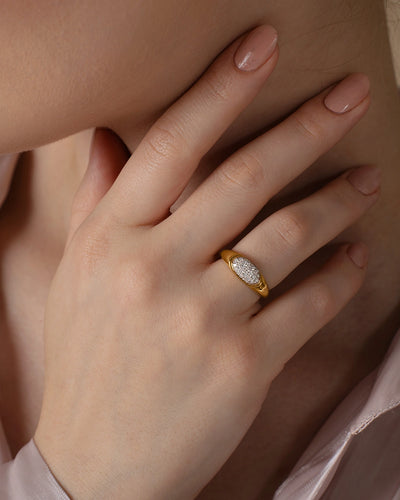 Oval Dome Ring