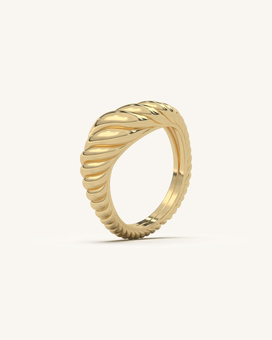 Twisted Gold Ring