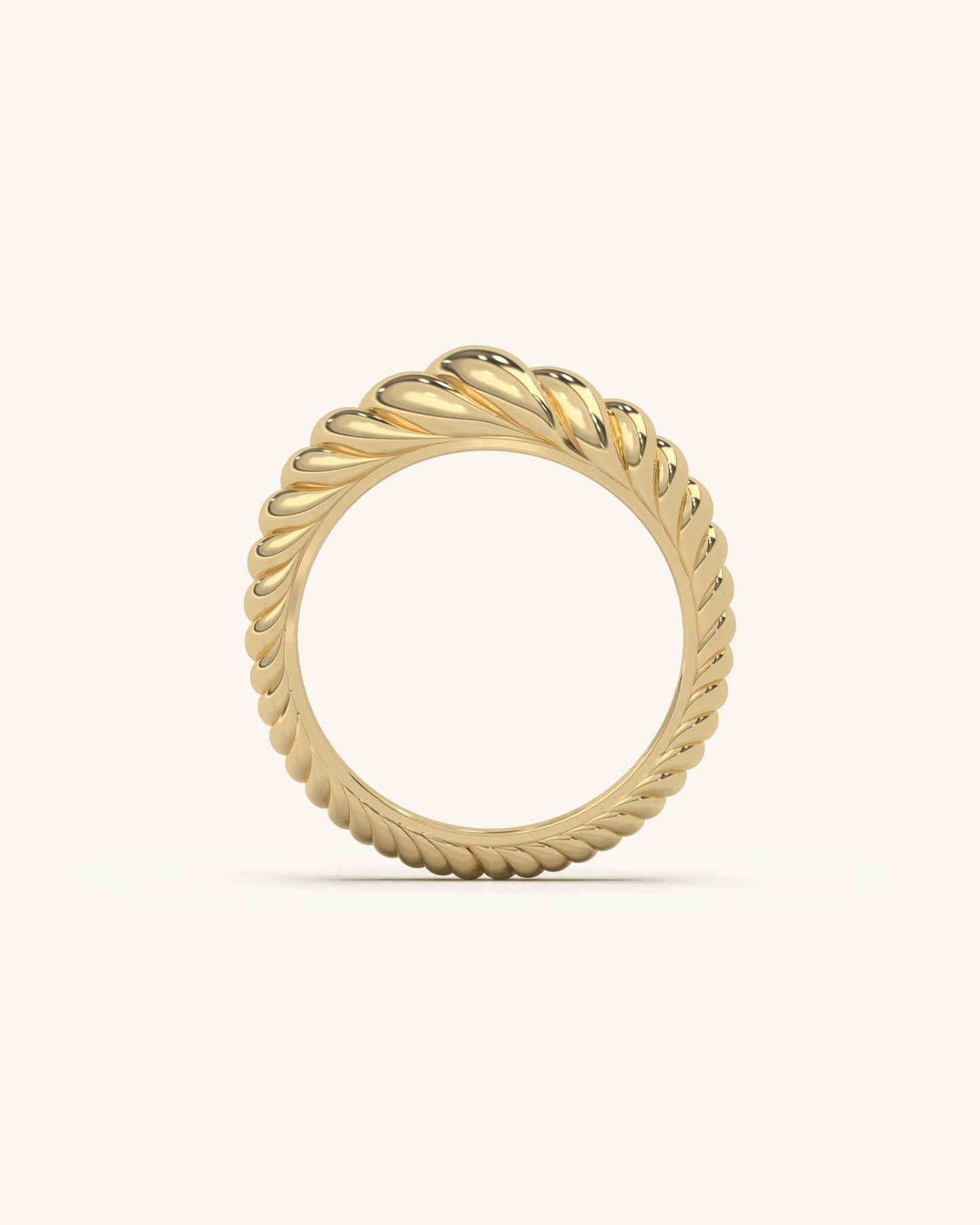 Twisted Gold Ring