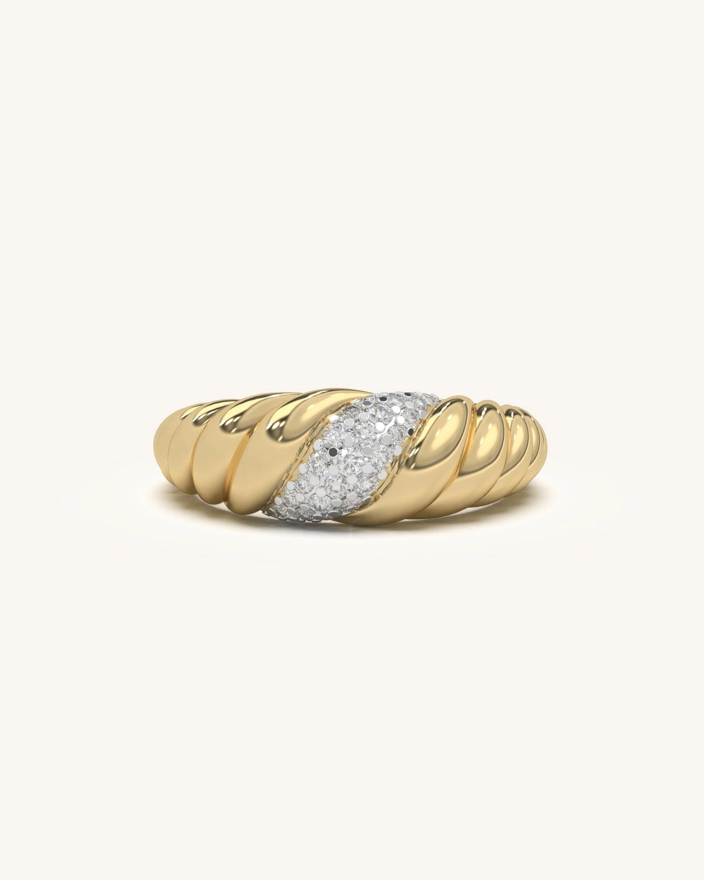 Wave Accent Ring