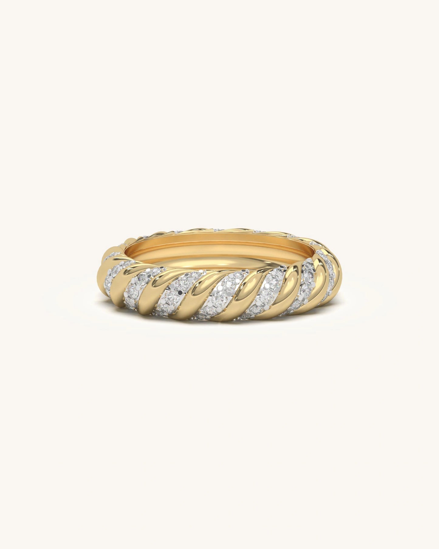 Twisted Diamond Band