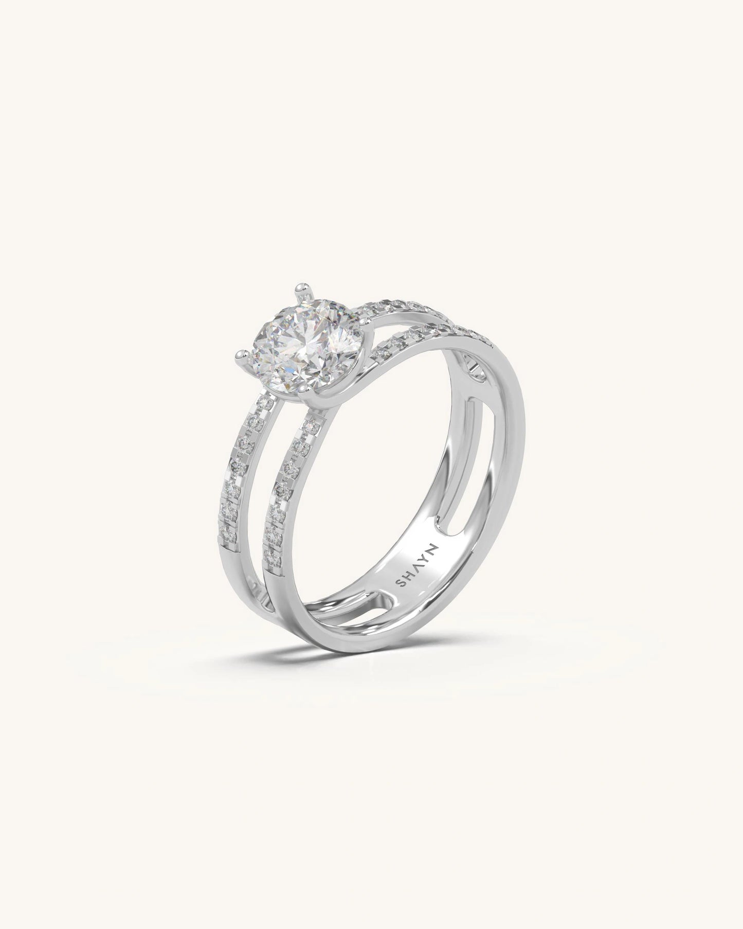Round Solitaire Ring