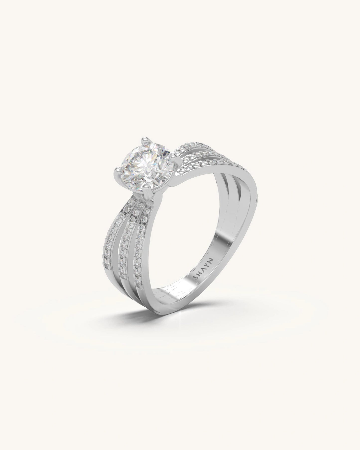 Signature Round Solitaire Ring