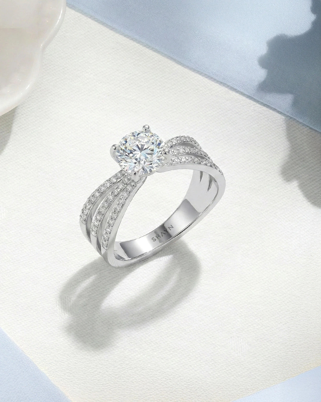 Signature Round Solitaire Ring