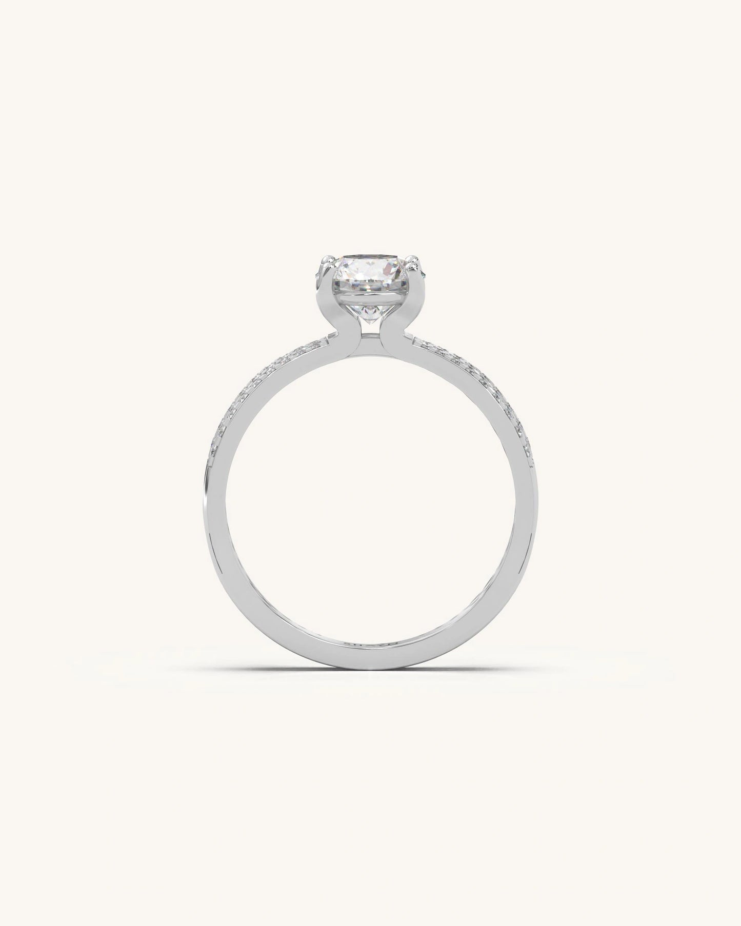 Signature Round Solitaire Ring