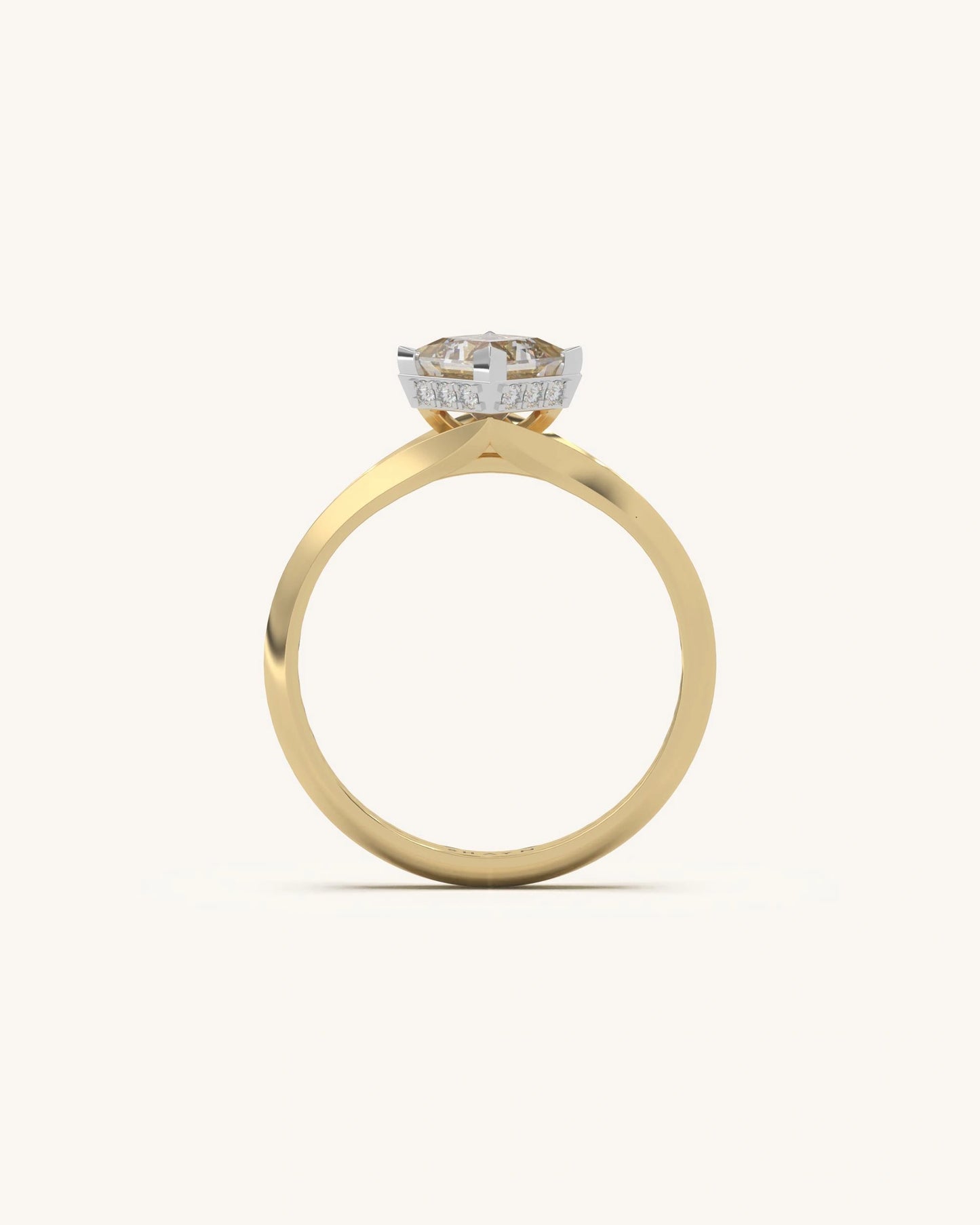 Princess Cut Solitaire Ring
