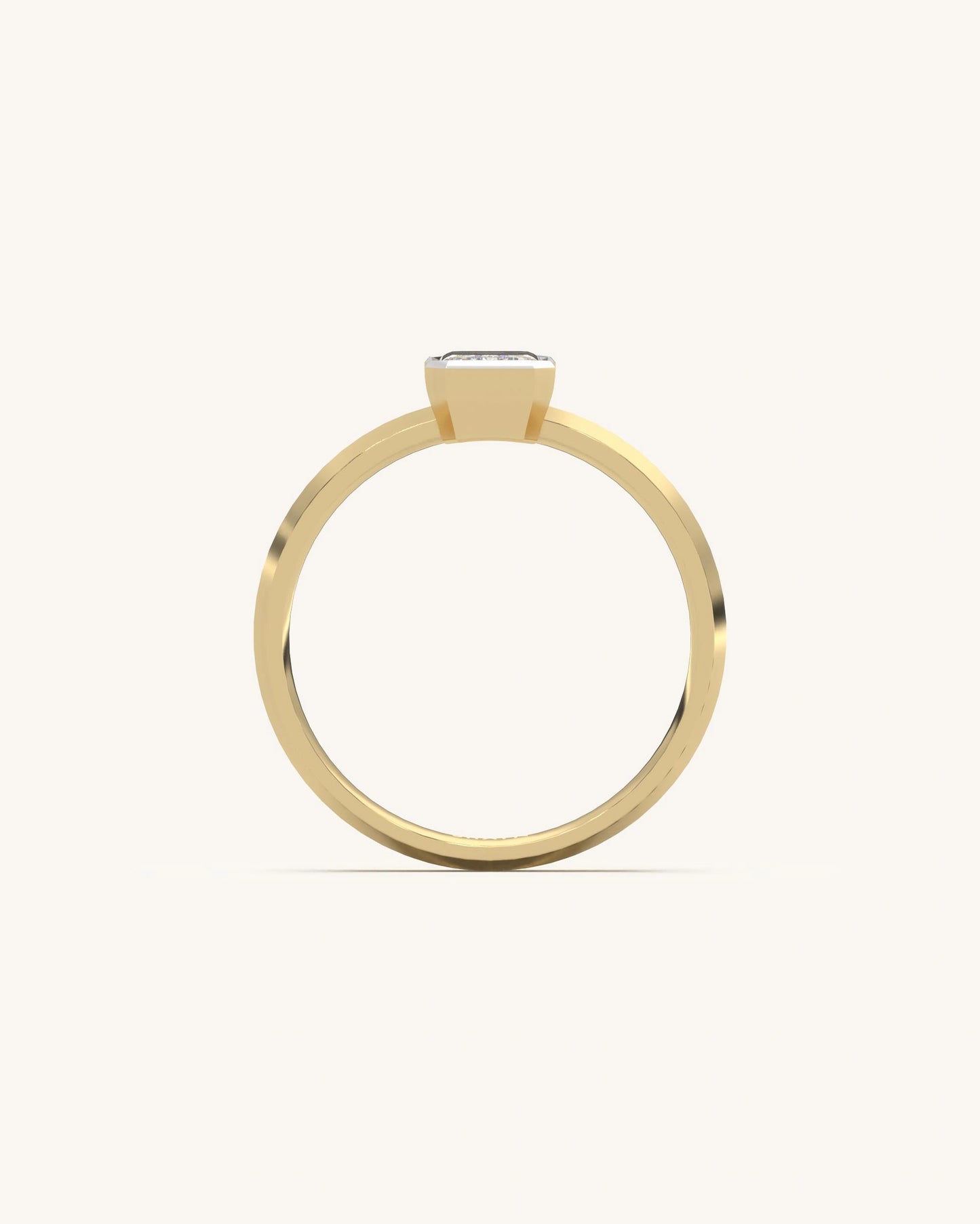 Emerald Solitaire RIng