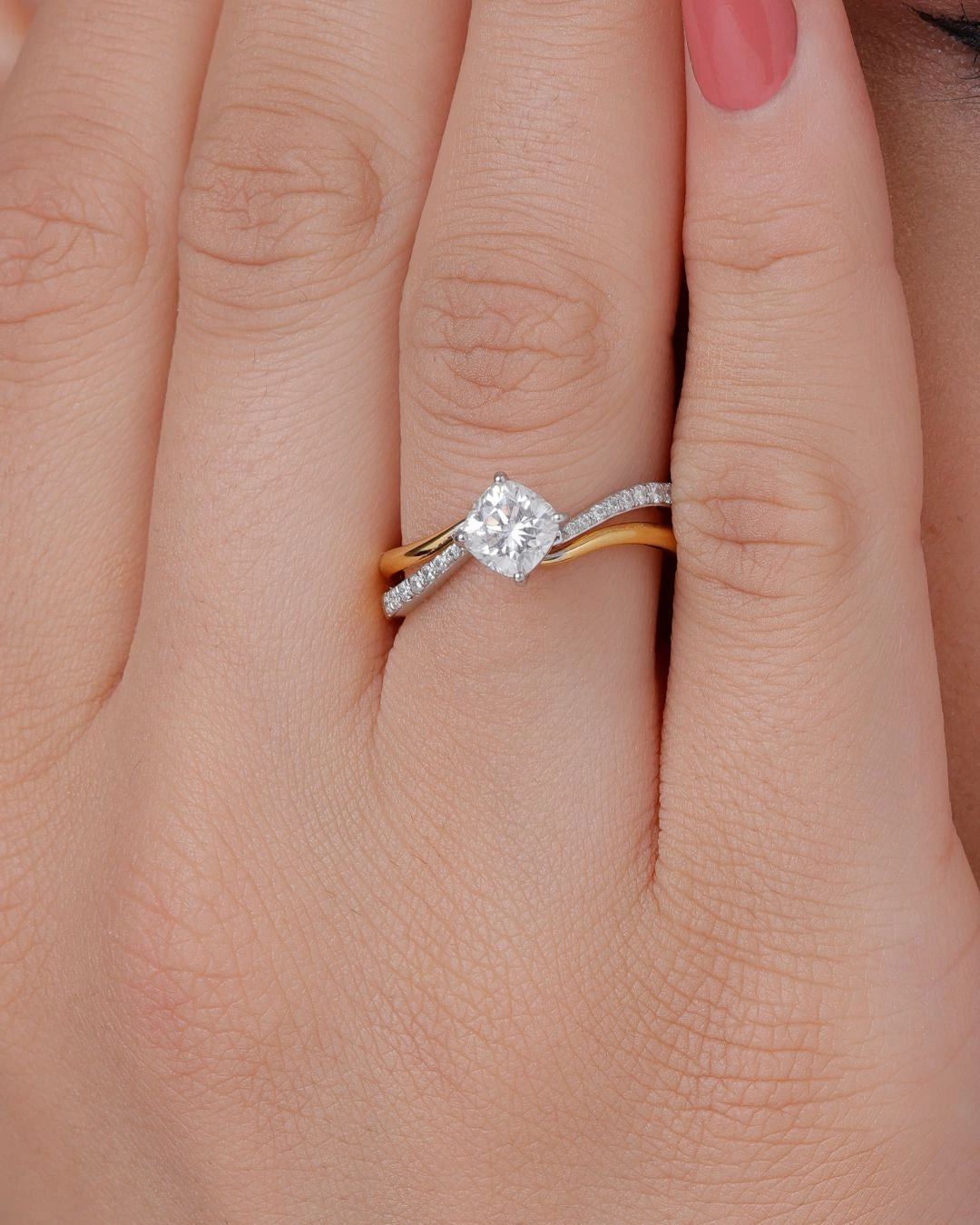 Signature Cushion Solitaire Ring