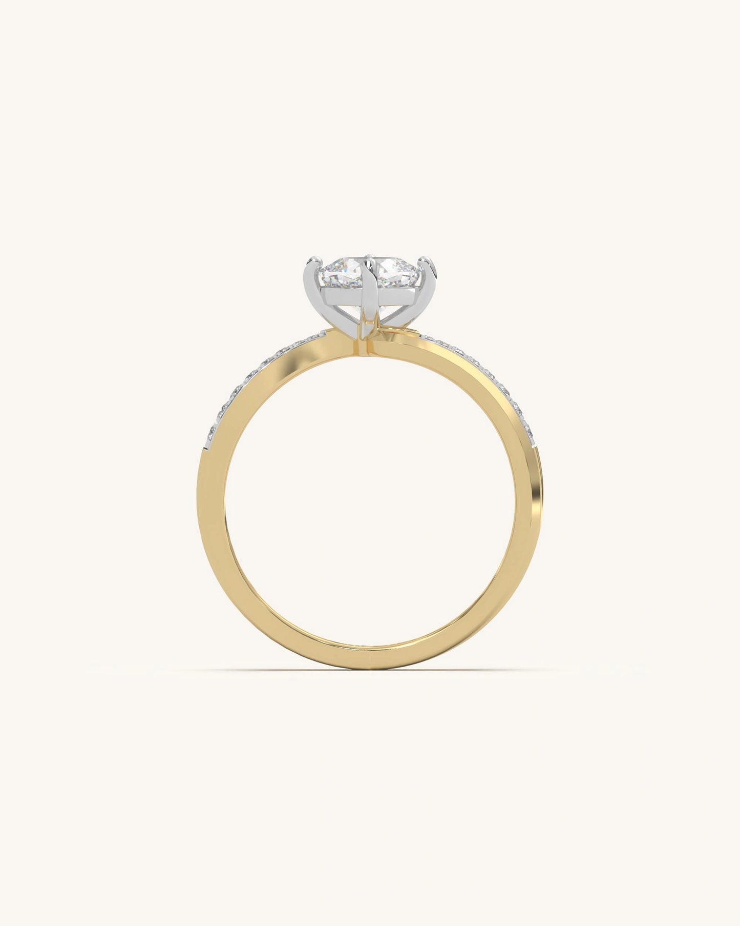Signature Cushion Solitaire Ring