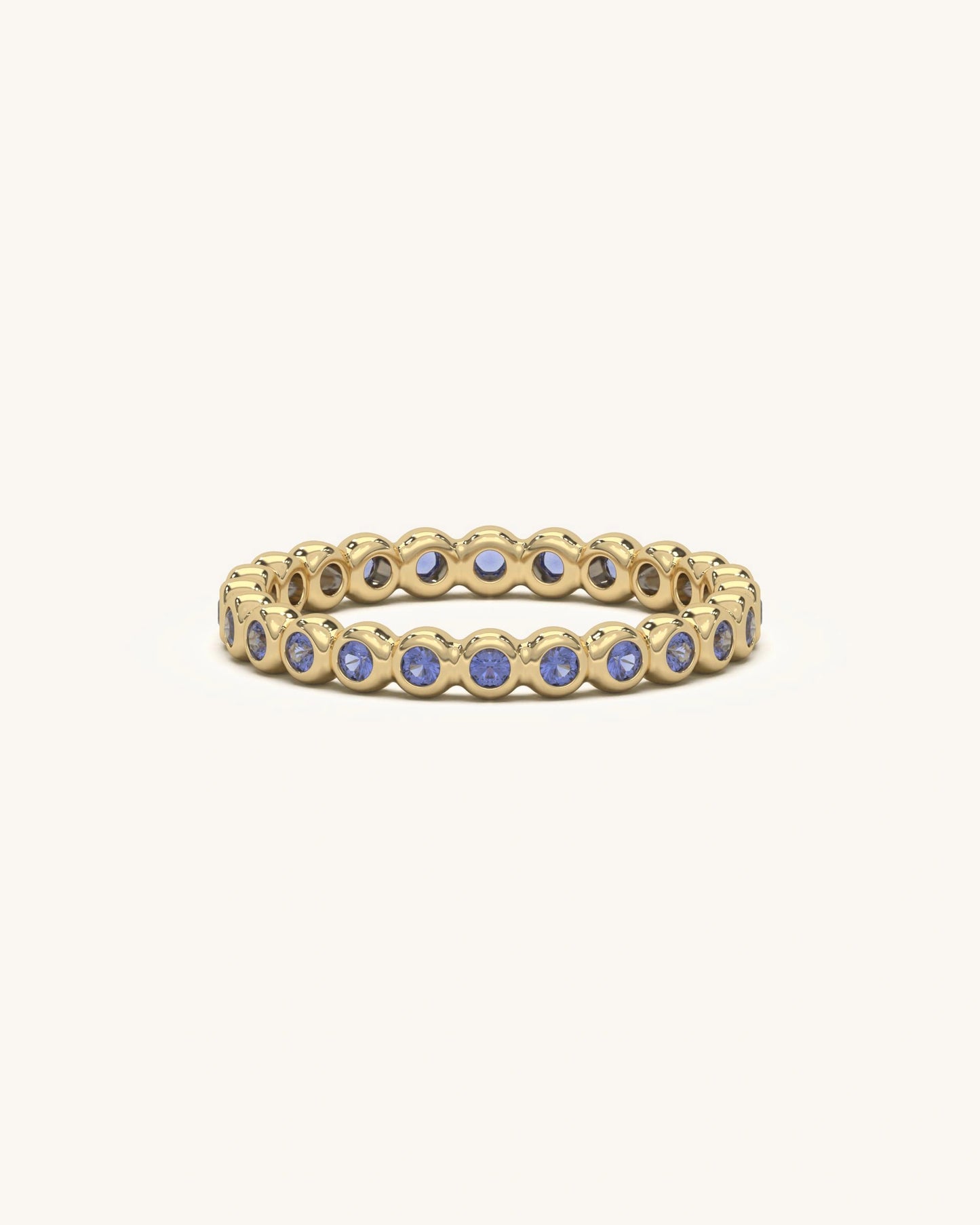 Blue Stone Band Ring