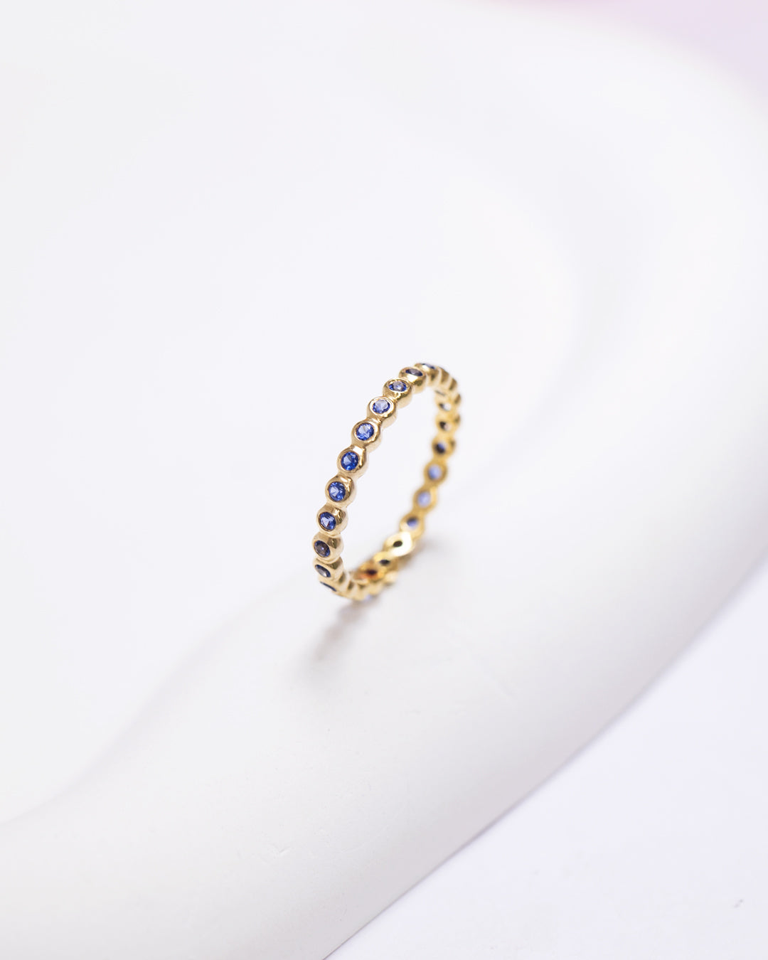Blue Stone Band Ring