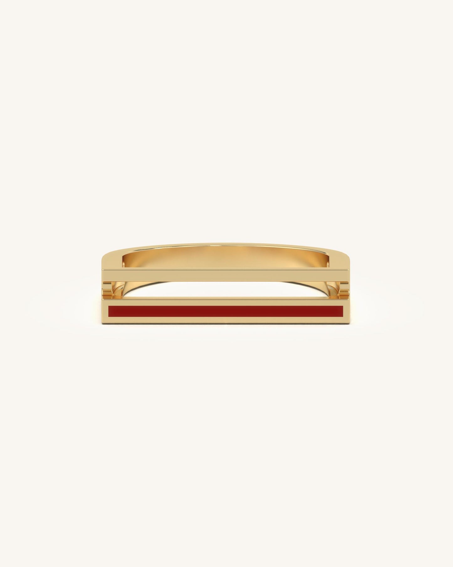 Red Accent Ring