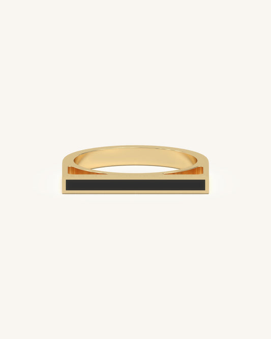 Black Bar Ring
