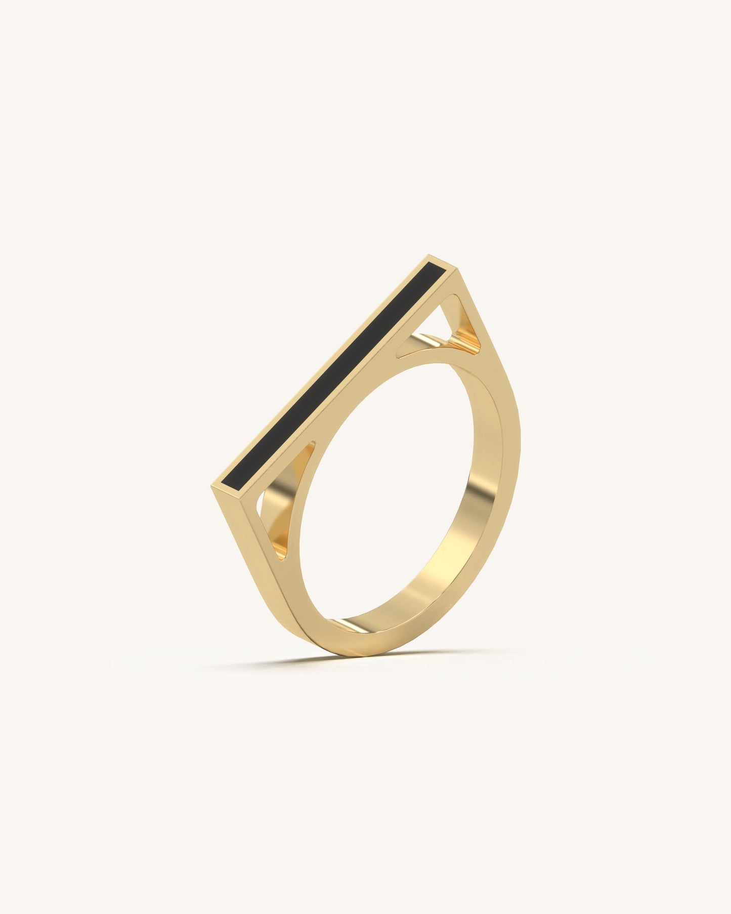 Black Bar Ring