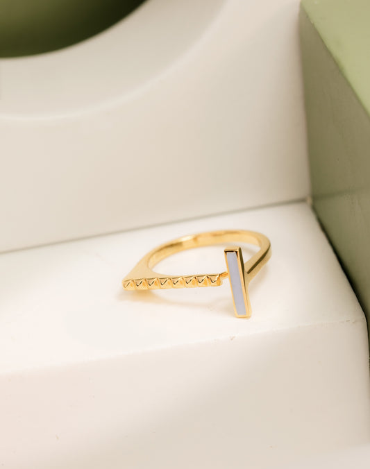 Stud Bar Ring
