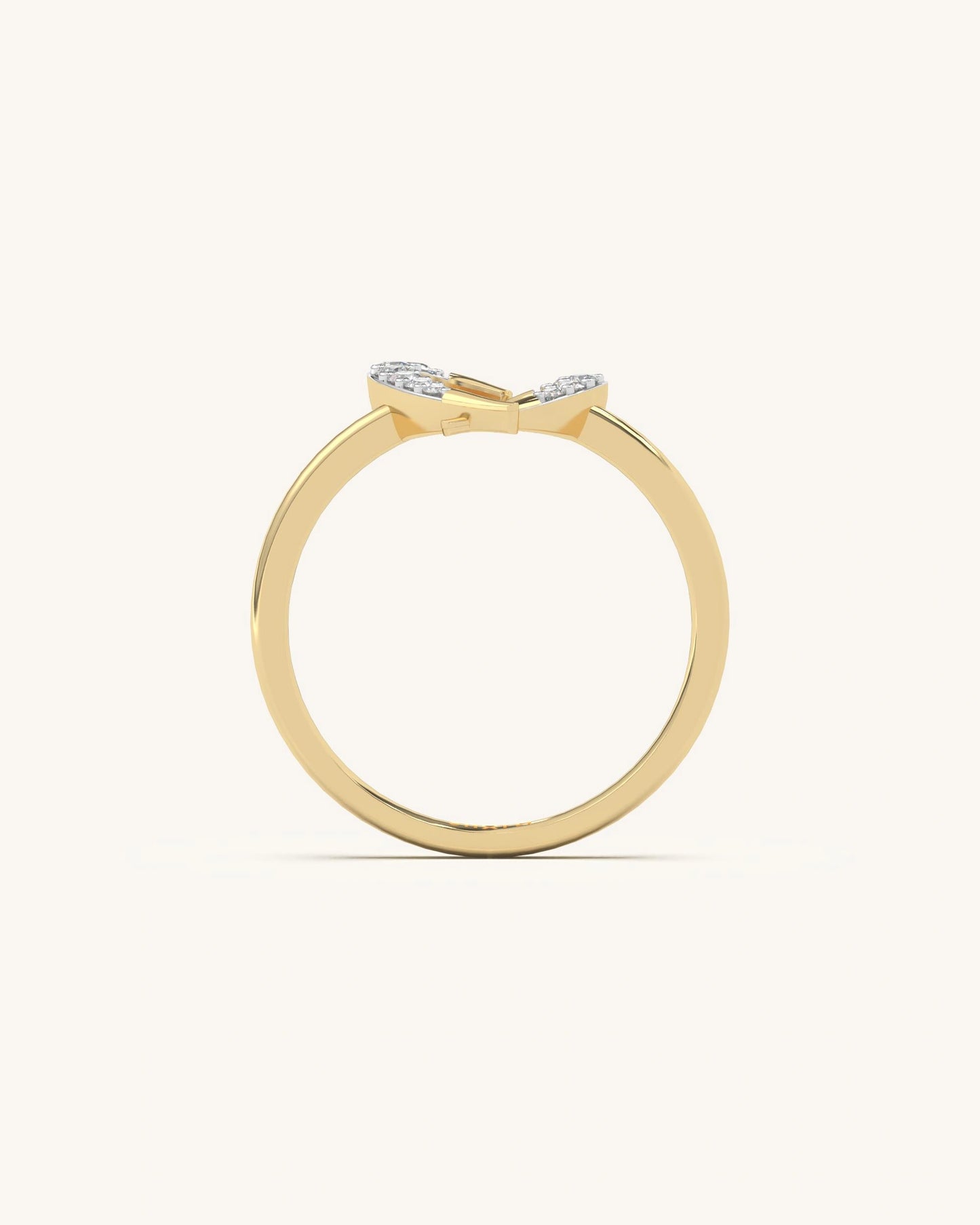 Twin Heart Ring