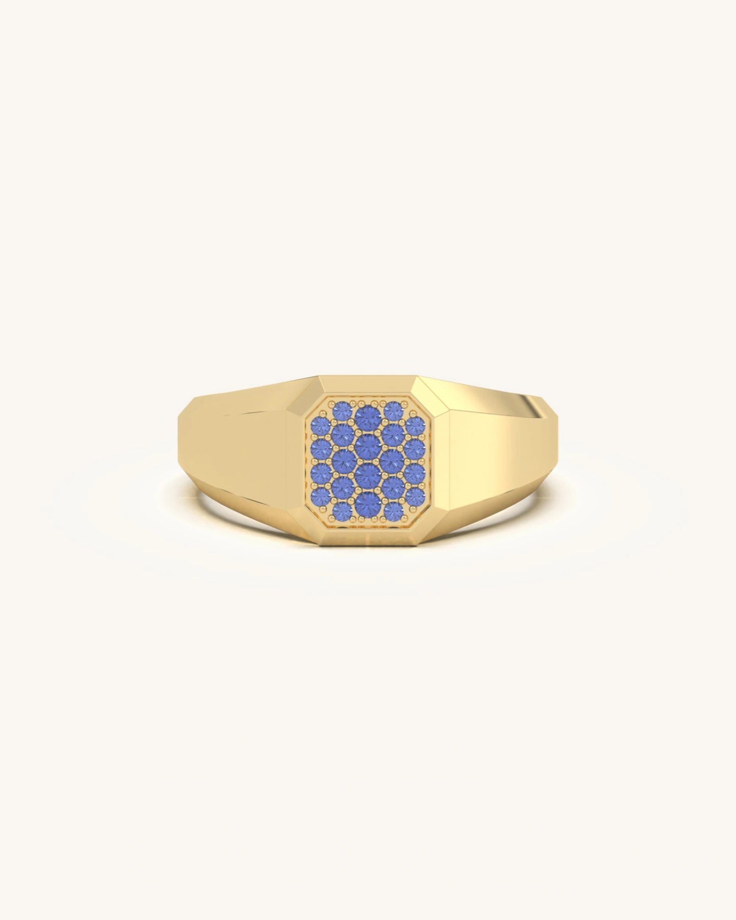 Royal Blue Signet Ring