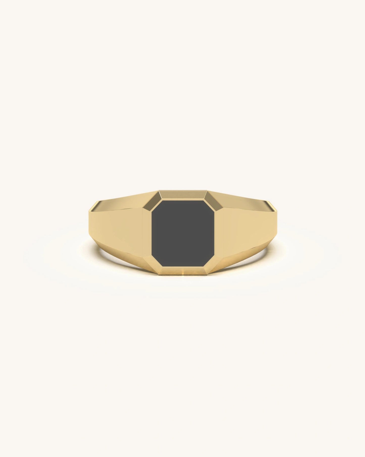 Classic Onyx Signet Ring