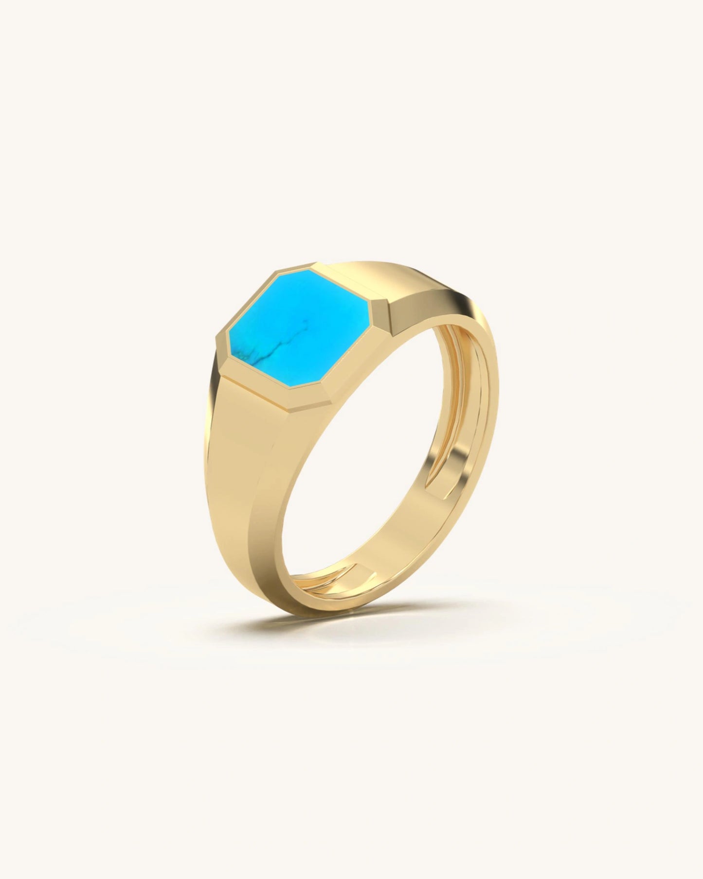 Turquoise Signet Ring