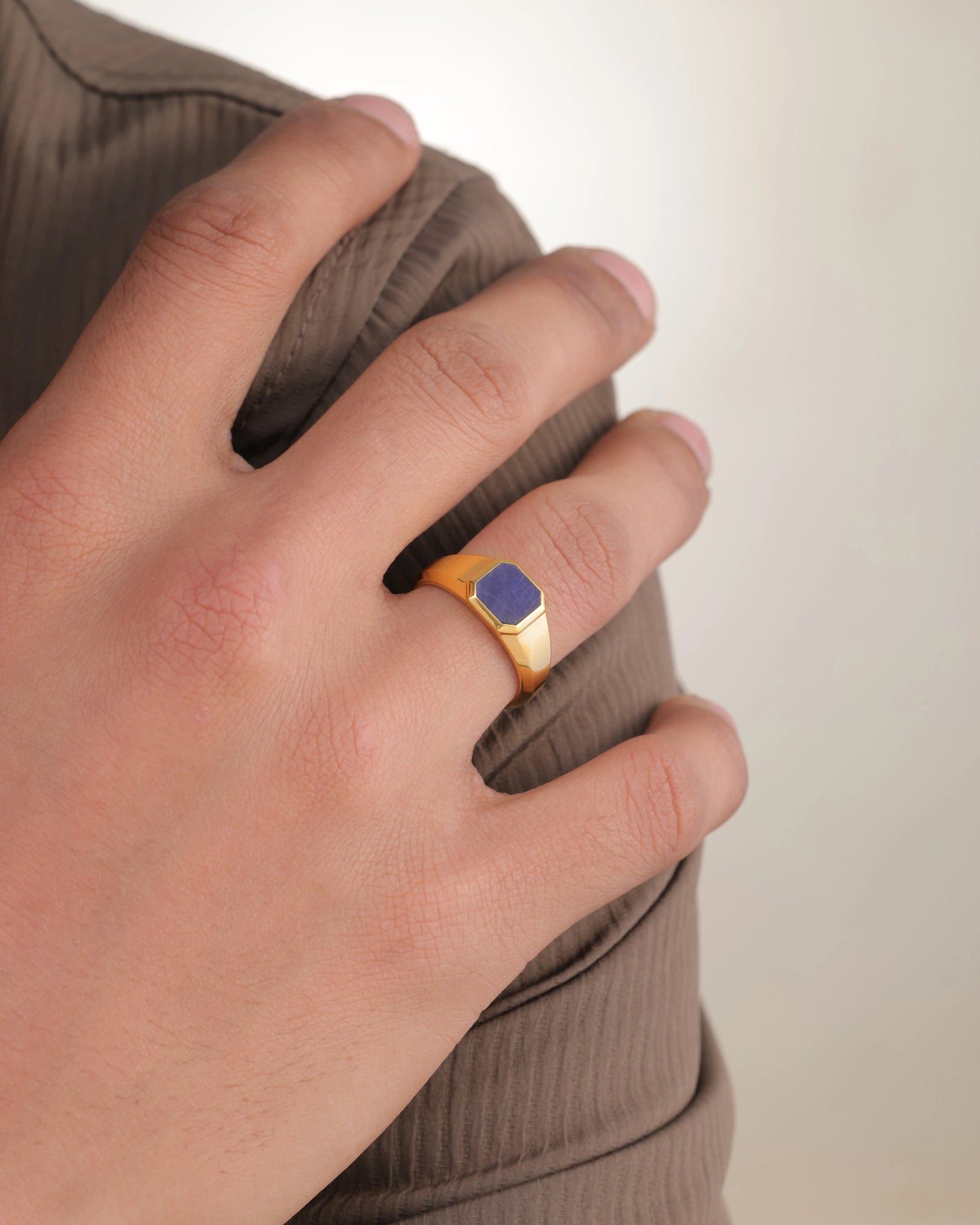 Lapis Lazuli Signet Ring