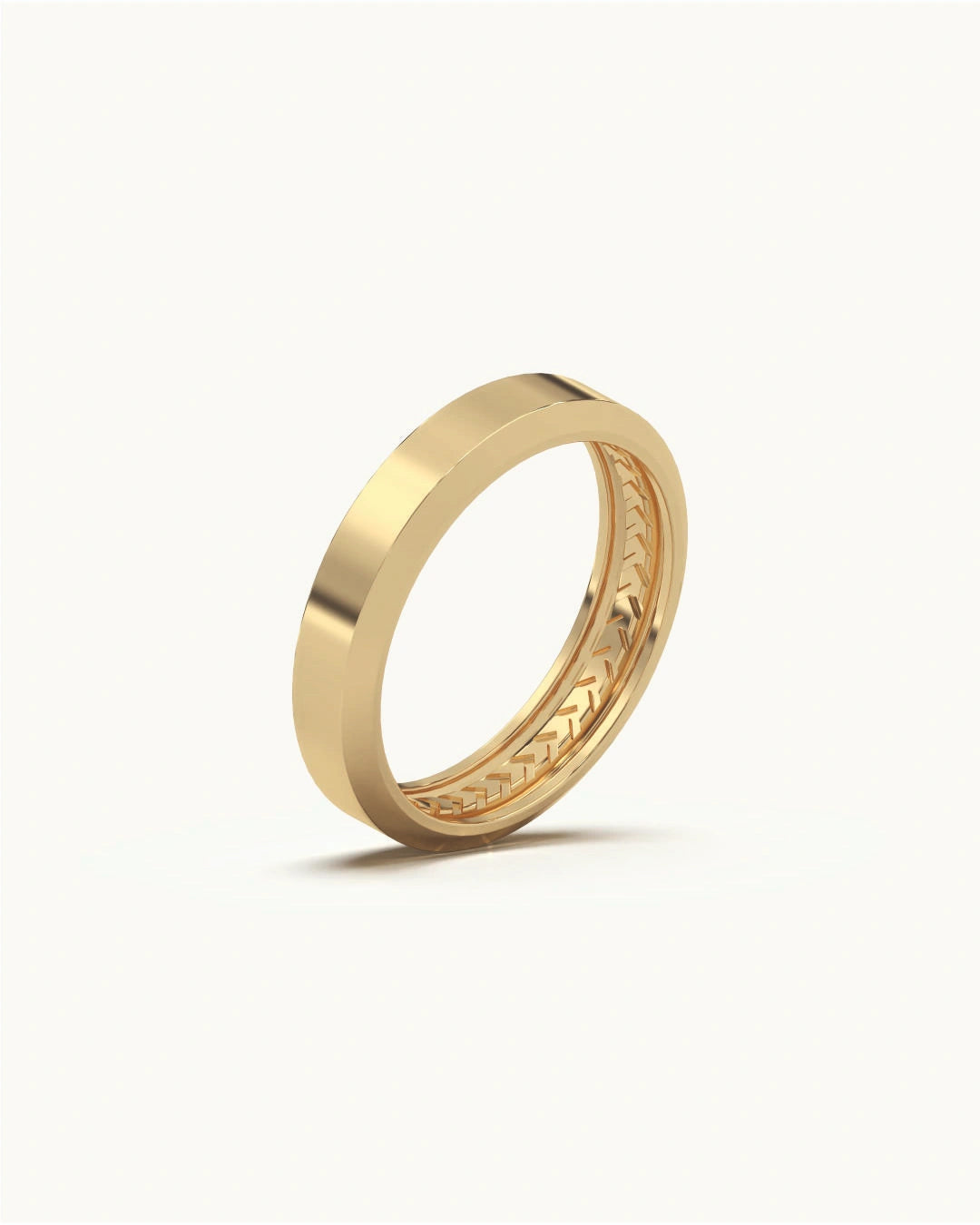 Hidden Chevron Sleek Band