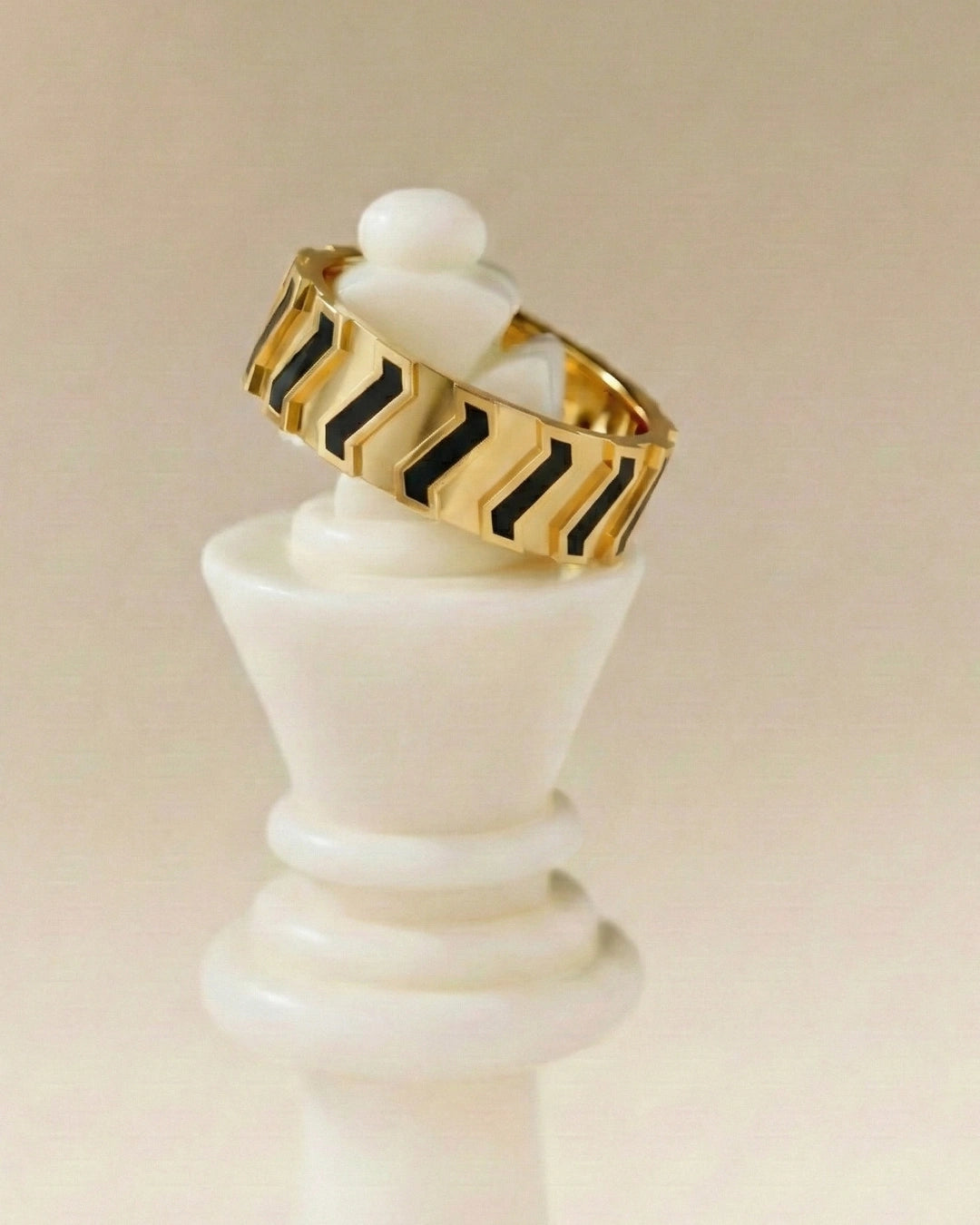 Chevron Inlay Band