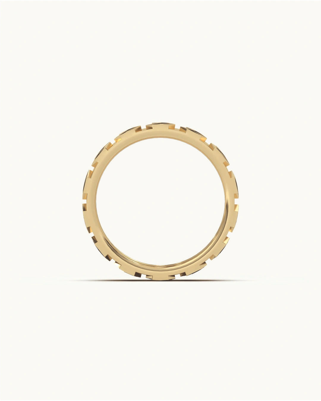 Chevron Inlay Band