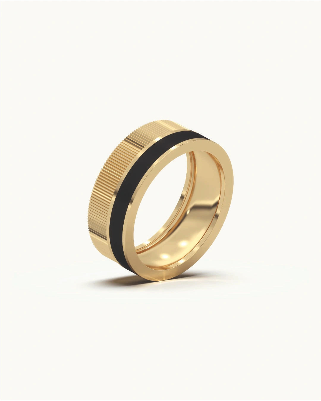 Knurled Noir Band