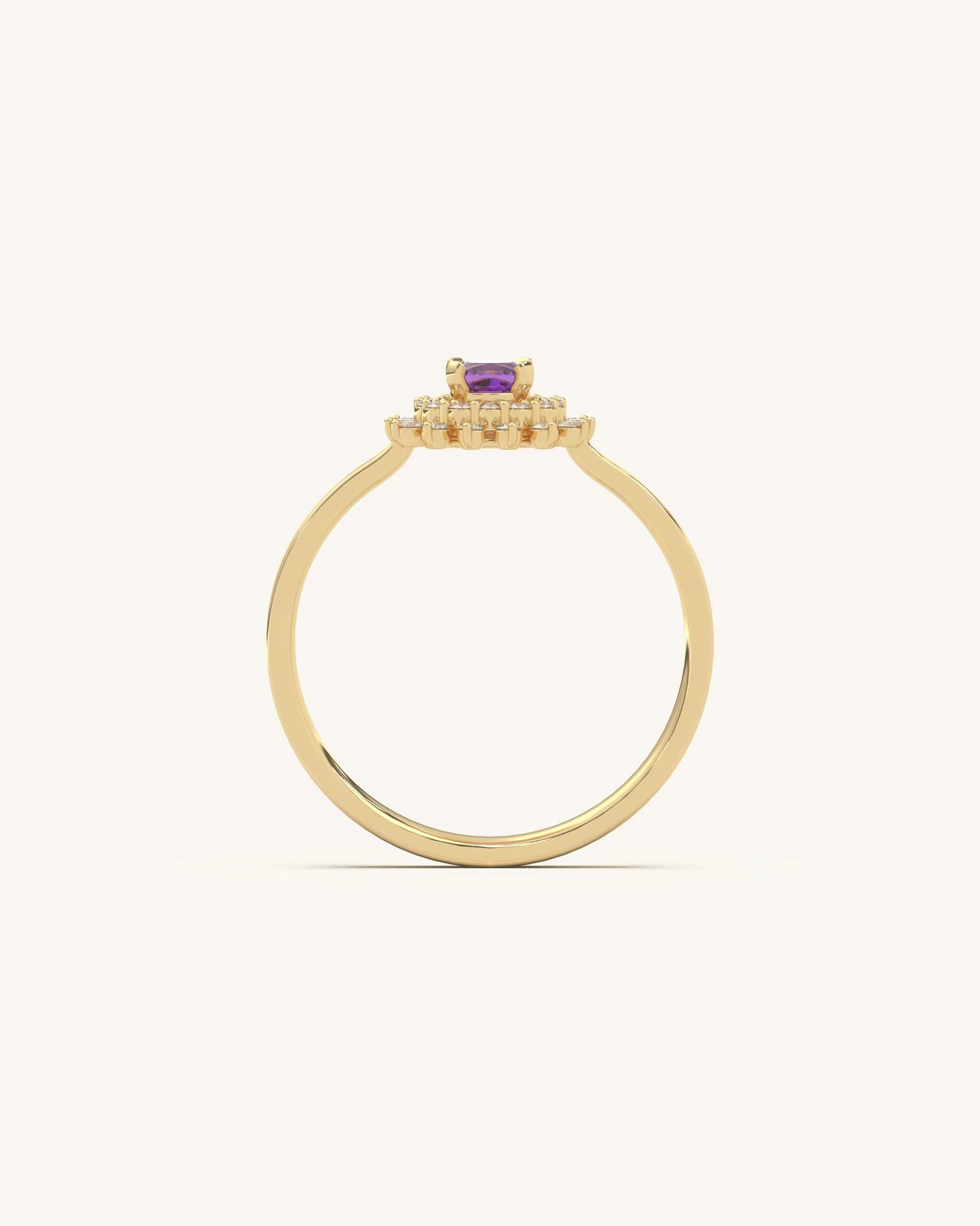 Amethyst Bloom Ring