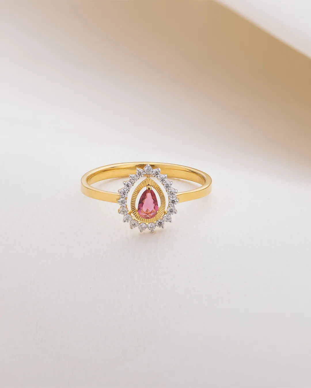 Teardrop Sparkle Ring