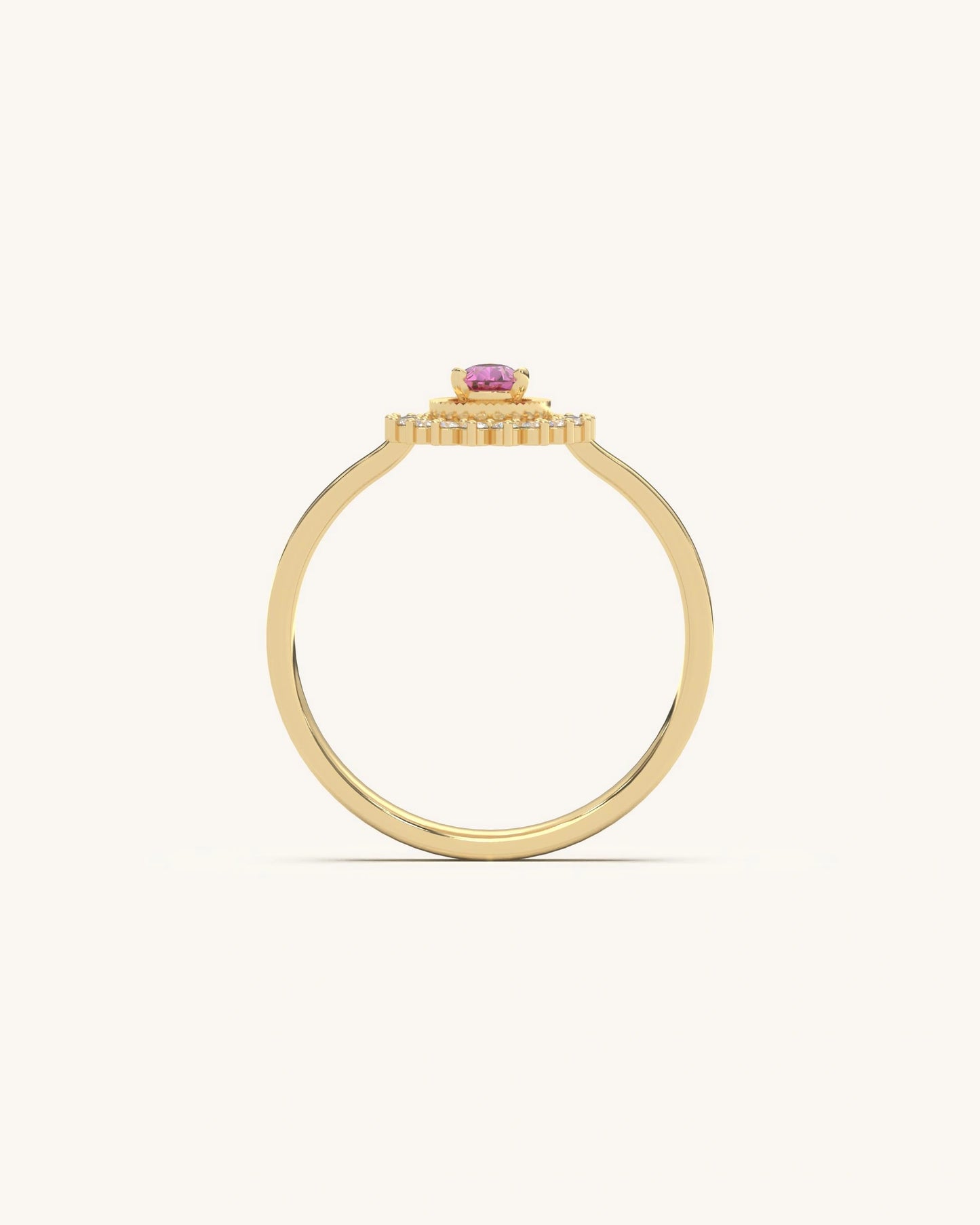 Teardrop Sparkle Ring