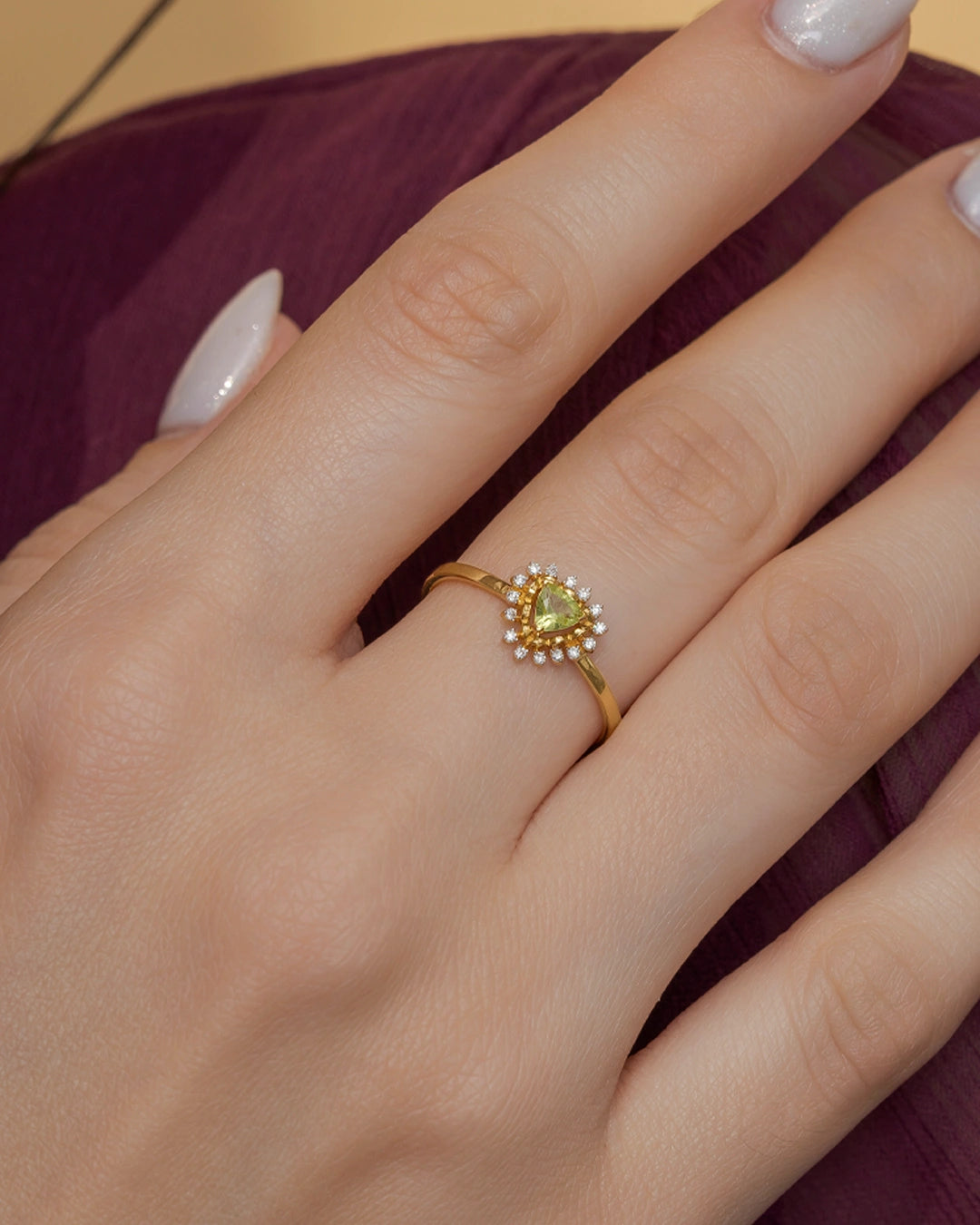 Emerald Crown Ring