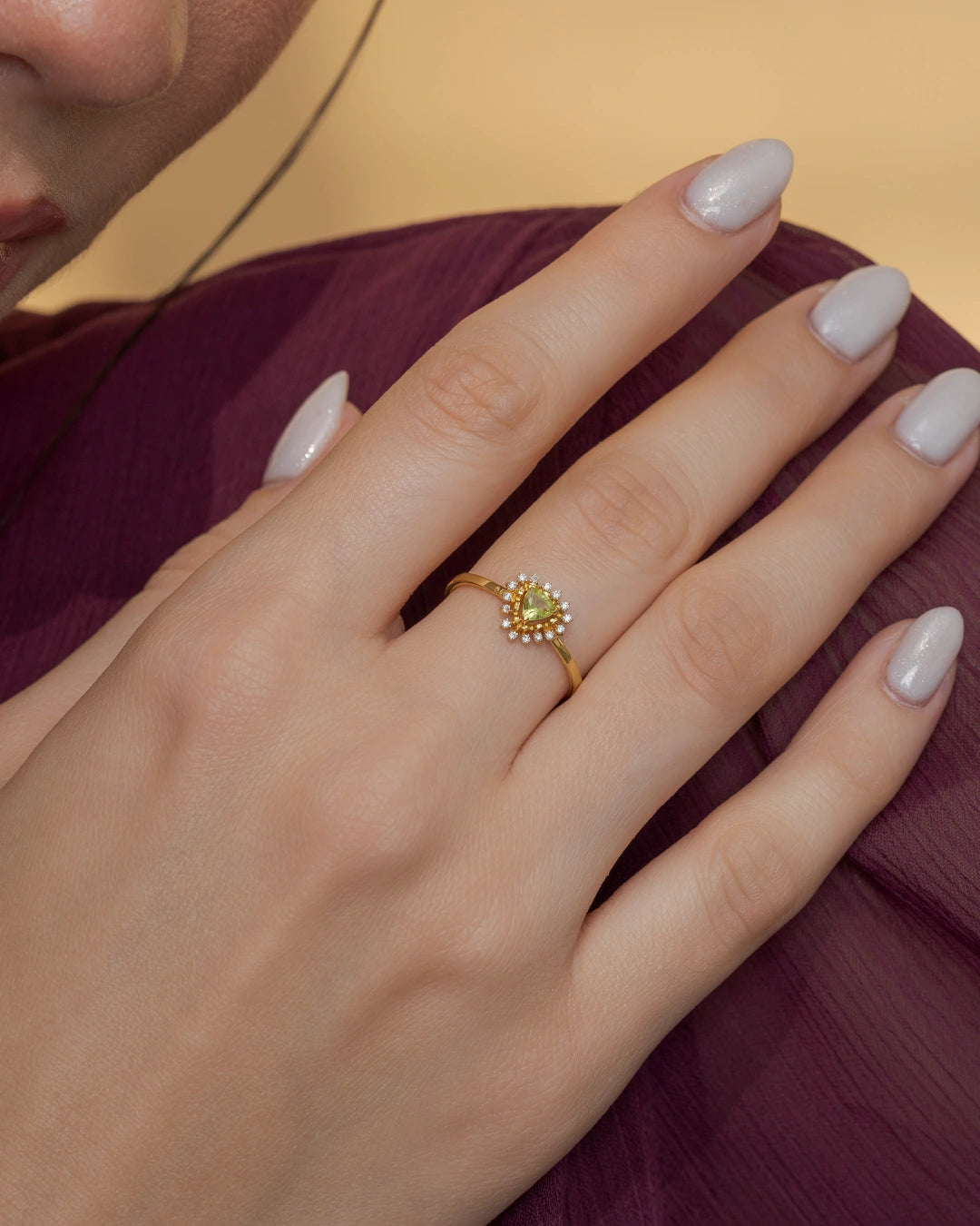 Emerald Crown Ring