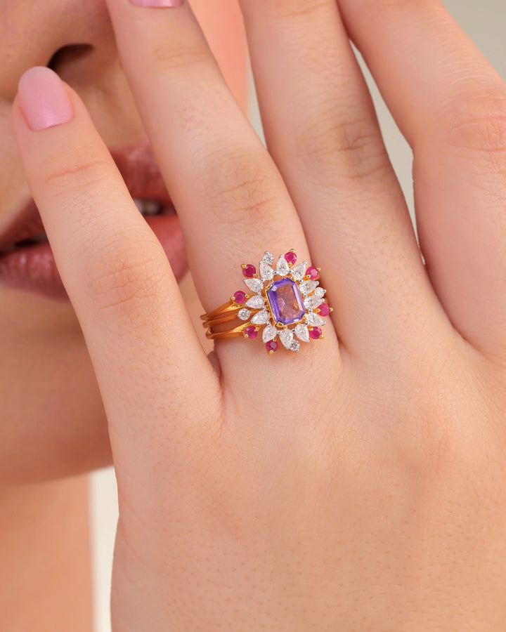 Blossom Halo Ring