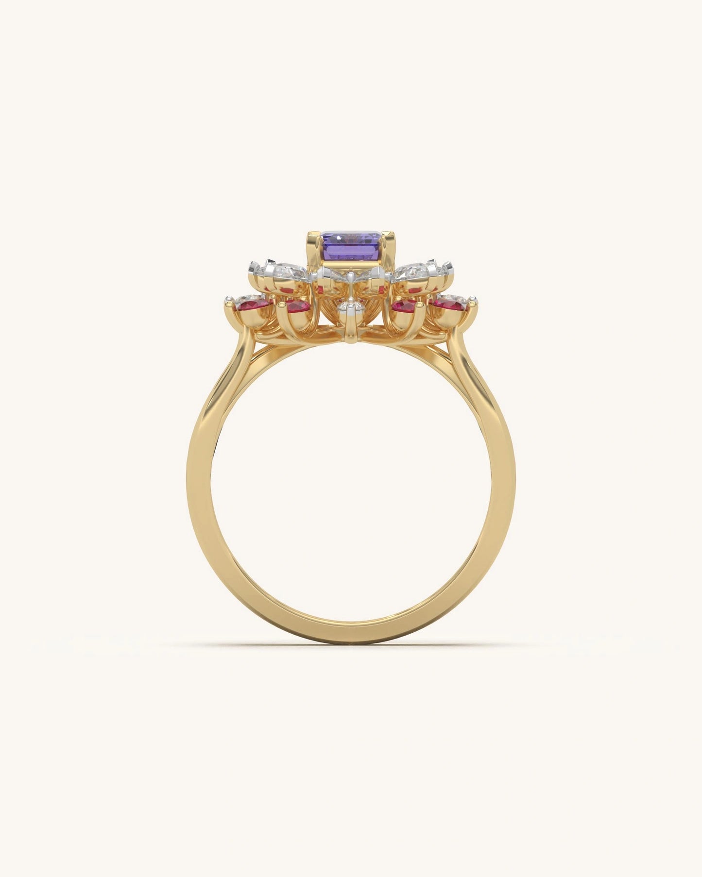 Blossom Halo Ring