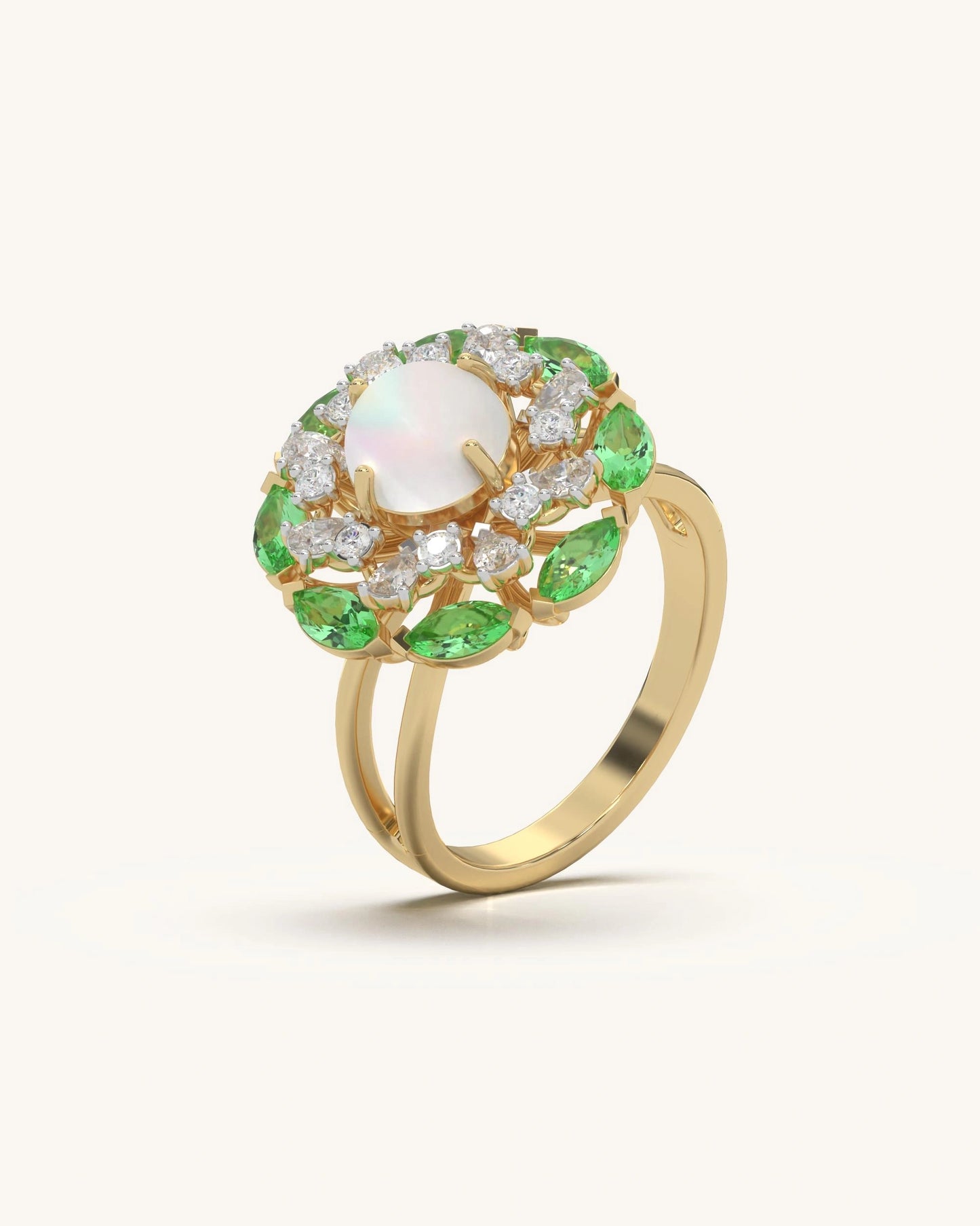 Emerald Garden Ring