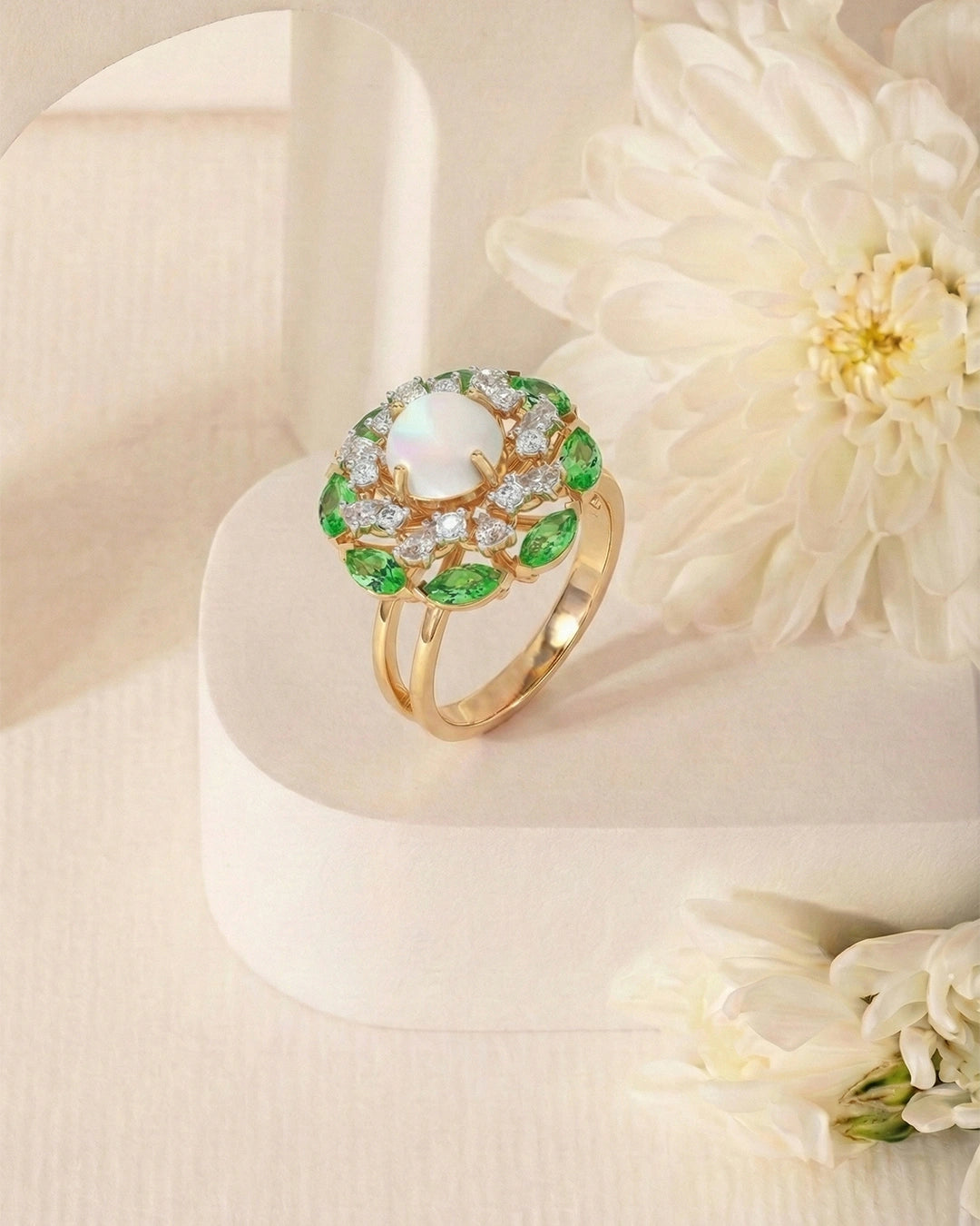 Emerald Garden Ring