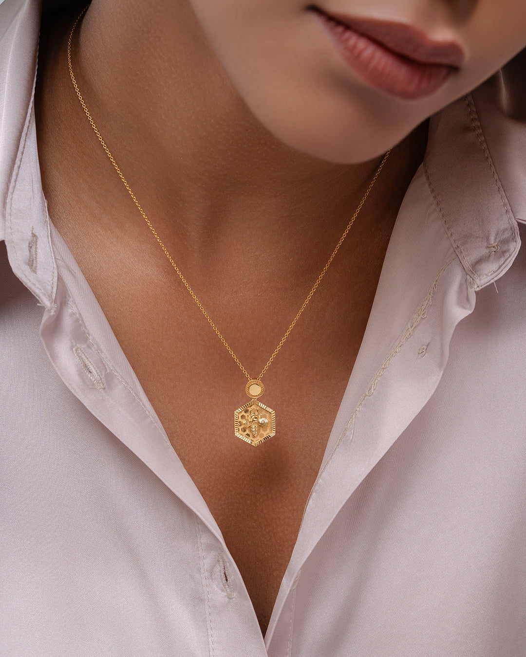 Buzzing Bee Pendant