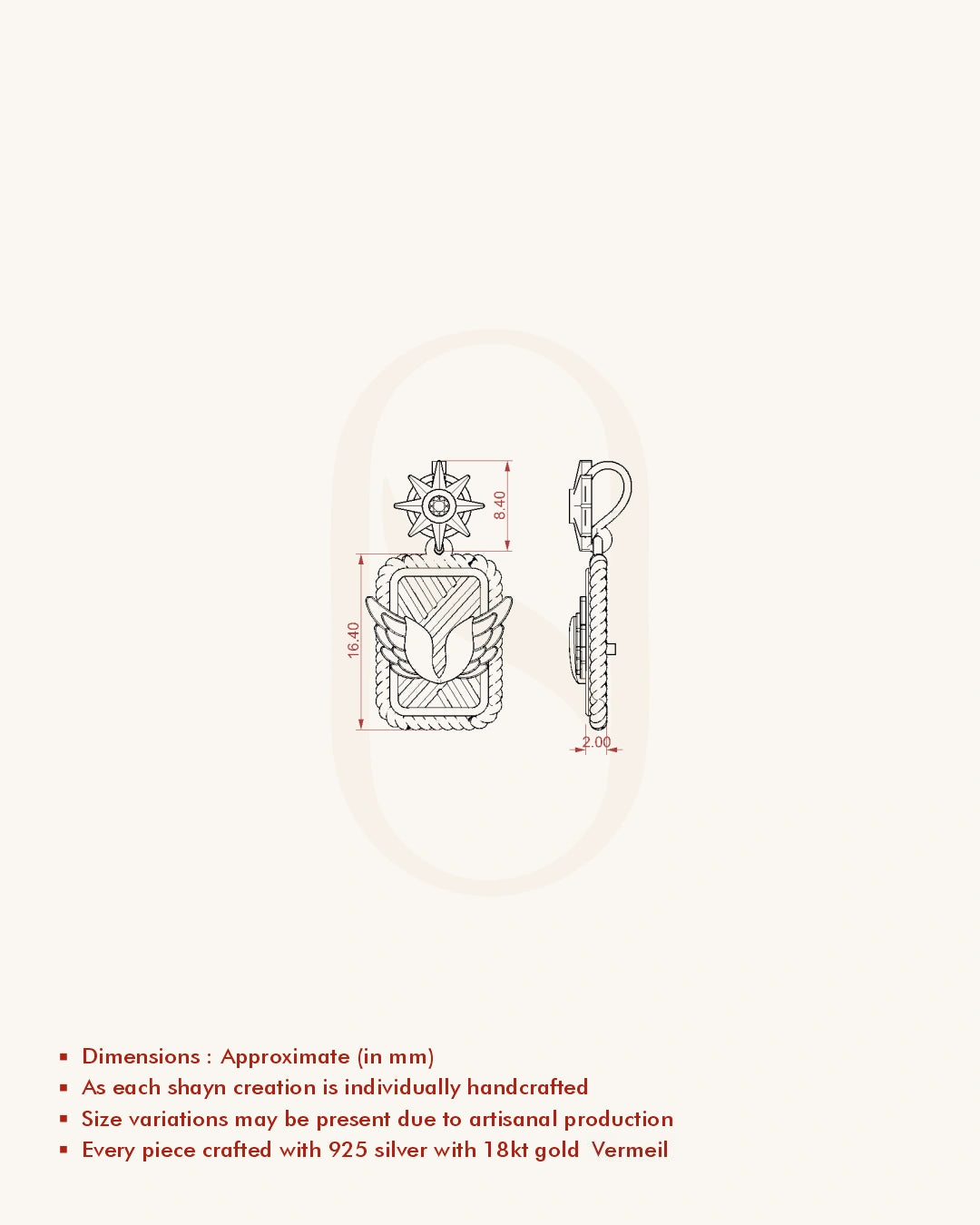 Winged Wonder Pendant