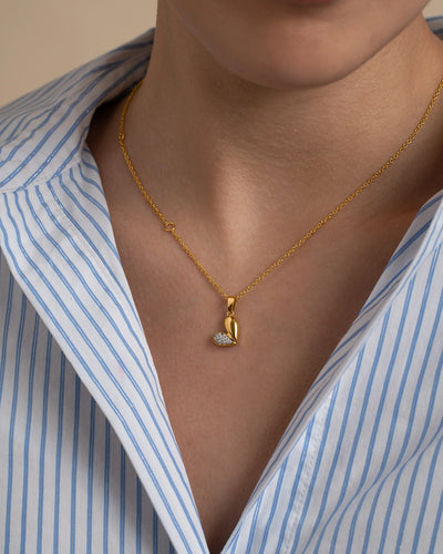 Shimmer Heart Pendant