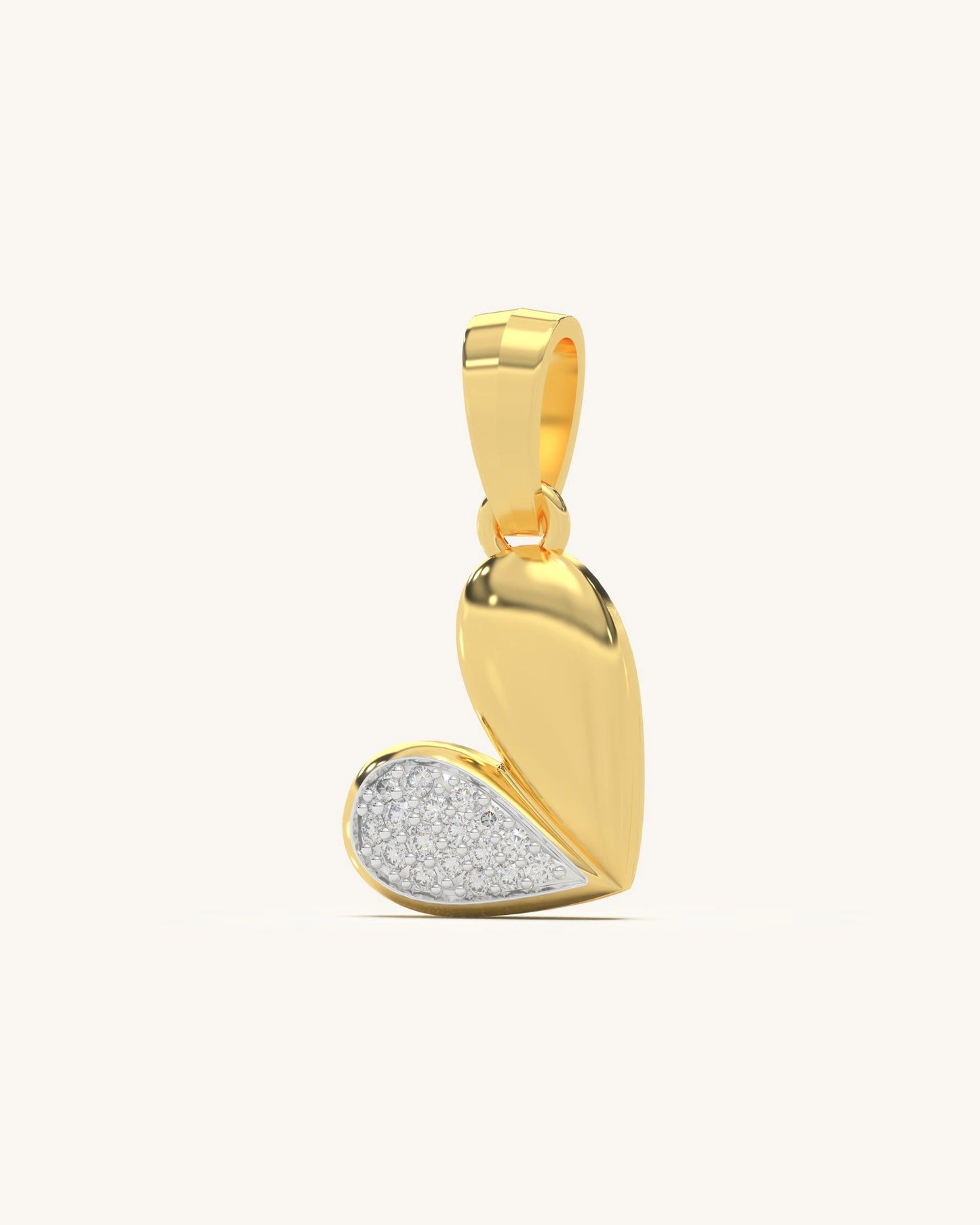 Shimmer Heart Pendant