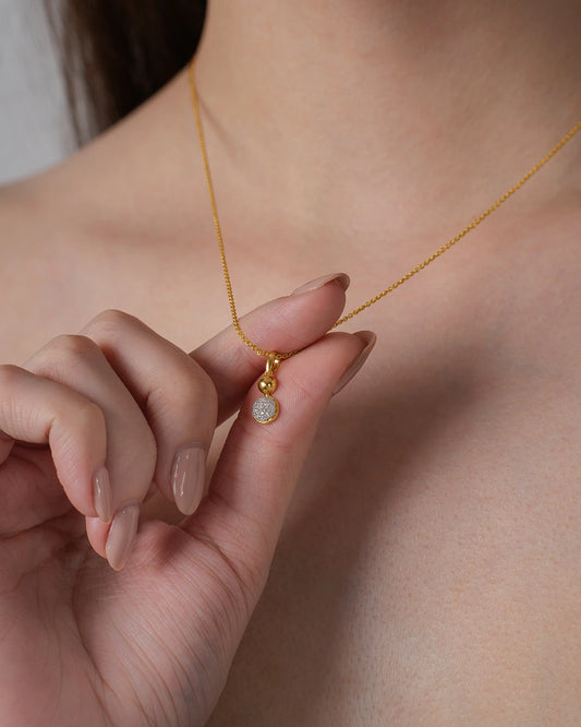 Beaded Drop Pendant