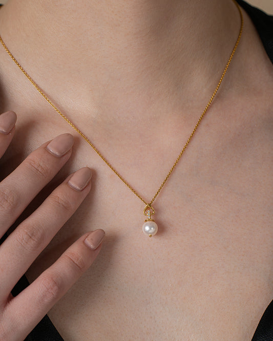 Heart Pearl Pendant